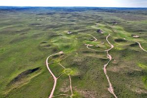 Sand Hills 12th Aerial